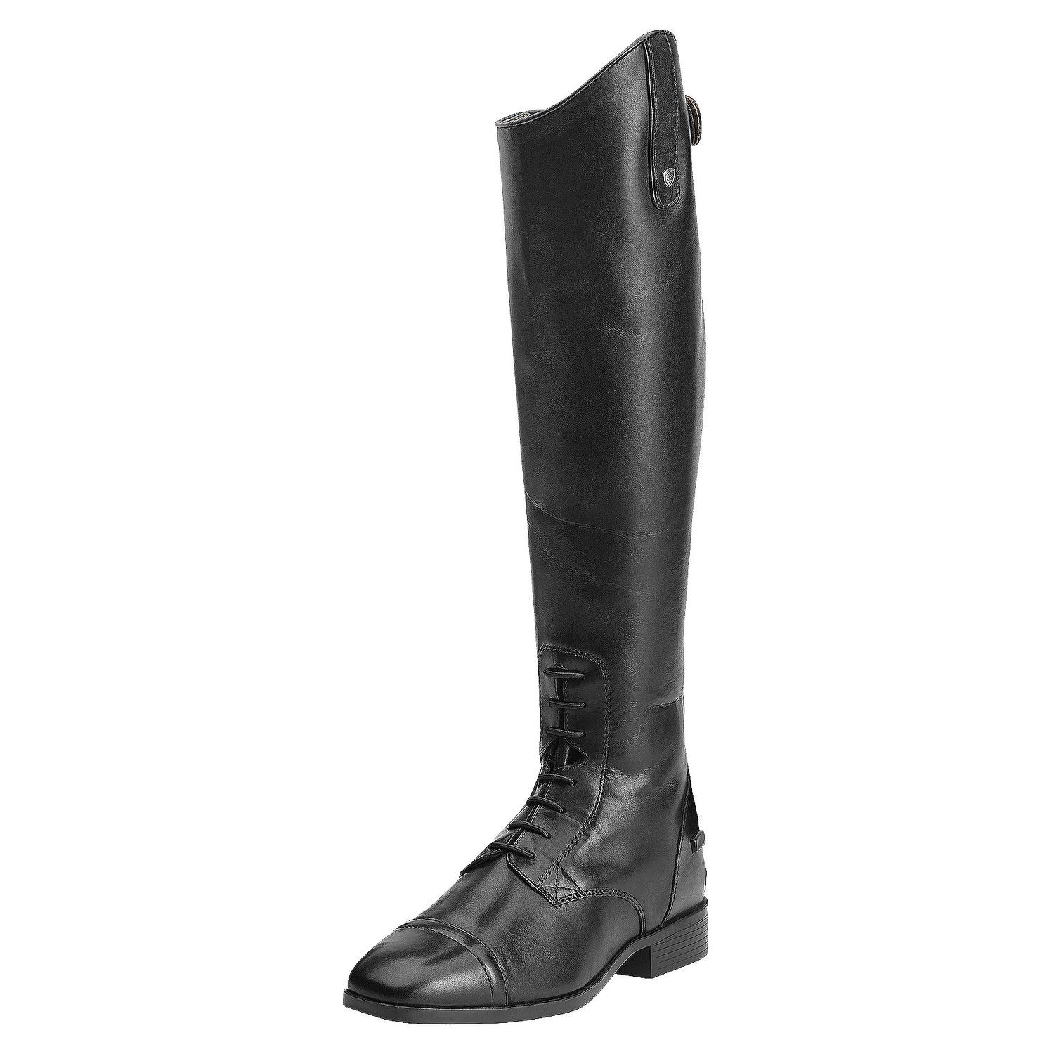 ariat square toe black boots