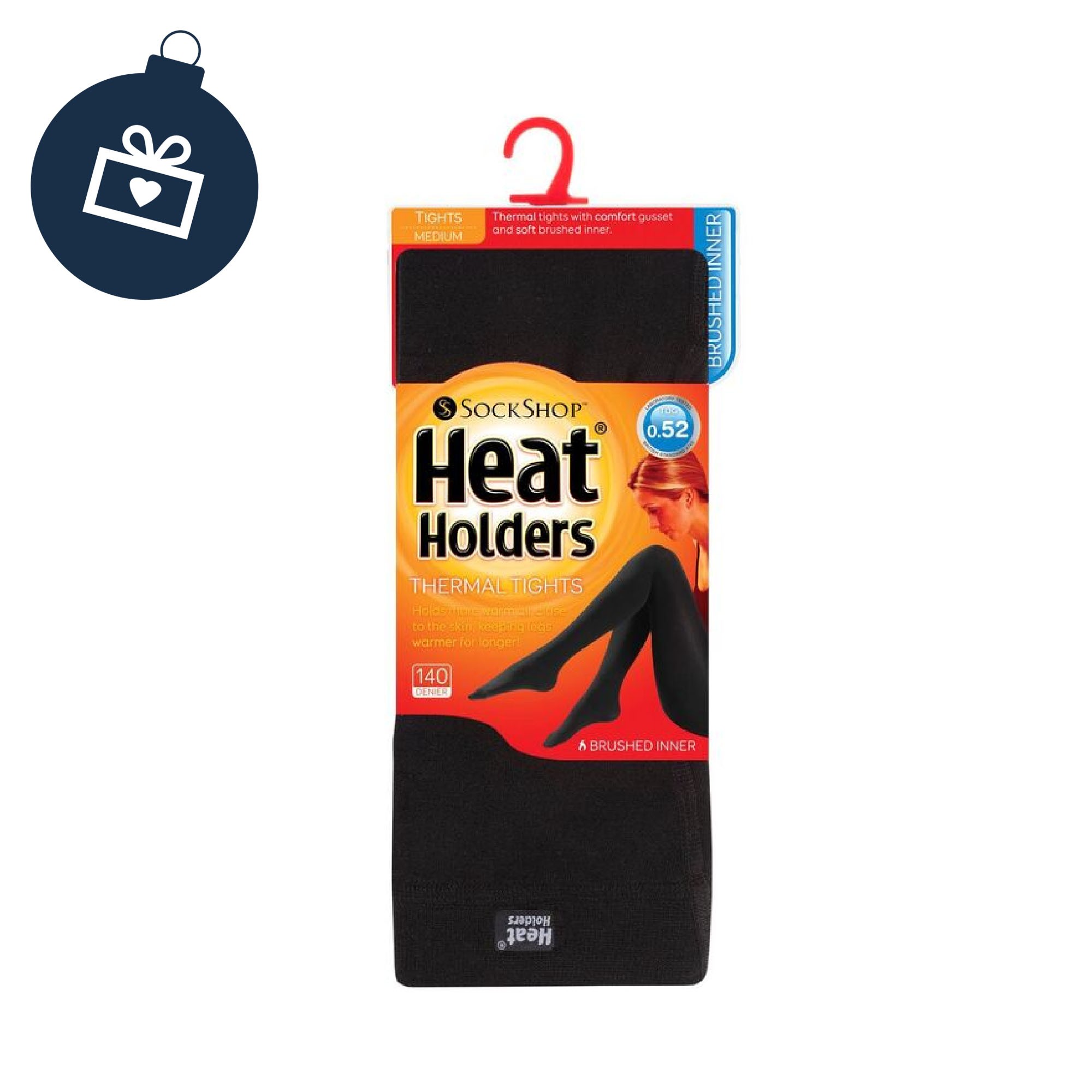 Heat Holders Ladies Thermal Tights Black - Wychanger Barton