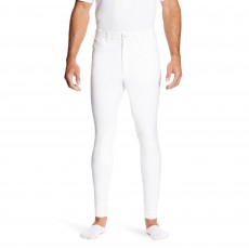 Ariat (Sample) Men's Heritage Elite Knee Patch Breeches (White)