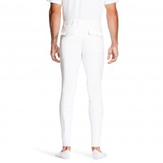 Ariat (Sample) Men's Heritage Elite Knee Patch Breeches (White)