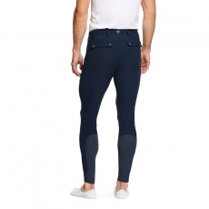 Ariat Men's Tri Factor Knee Grip Breech (Navy)