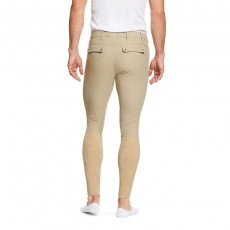 Ariat Men's Tri Factor Grip Knee Patch Breech (Tan)