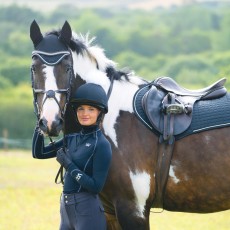 Woof Wear Close Contact Saddle Cloth (Black)