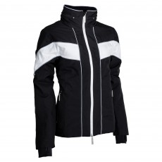 Equisafety Adults Giorgione Waterproof Jacket (White/Black)