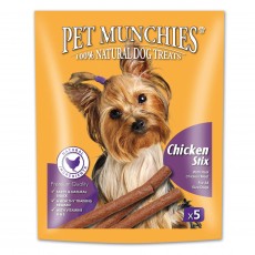 Pet Munchies Natural Dog Treats (Chicken Stix)