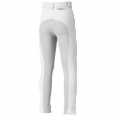 Harry Hall Junior Chester Tex Sticky Bum Breeches (White)