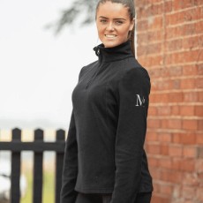 Mark Todd (Sample) Women's Half Zip Fleece (Black)