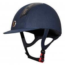 Gatehouse (Ex Display) Chelsea Air Flow Pro Riding Hat (Suedette Navy)