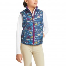 Ariat Youth Emma Reversible Insulated Vest (Multi)