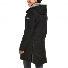 Ariat Womens Tempest Waterproof Insulated Parka (Black/Grey)