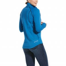 Ariat Women's Conquest 2.0 1/2 Zip Sweatshirt (Blue Dawn)