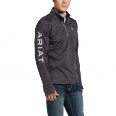 Ariat Men's Tek Team 1/2 Zip Sweatshirt (Periscope Heather)