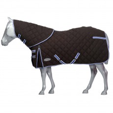 Weatherbeeta ComfiTec Diamond Stable Rug Detach Neck 350g Heavy (Charcoal)