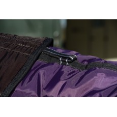 Weatherbeeta ComfiTec - 210D Channel Stable Rug - Combo - Heavy (Purple/Black)