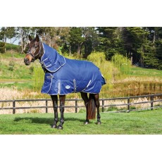 Weatherbeeta ComfiTec Premier Free II Turnout Detach Neck 220g Medium (Dark Blue)