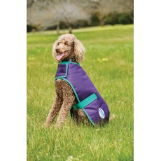 Weatherbeeta Comfitec Premier Free Parka Dog Coat Medium (Bright Purple/Green)