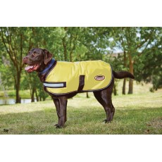 Weatherbeeta Comfitec Reflective Parka 300d Dog Coat (Yellow)