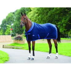 Weatherbeeta Double Bonded Fleece Standard Neck II (Navy/Royal Blue)