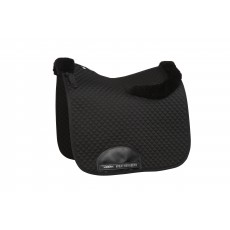 Weatherbeeta Dressage Saddle Pad With Merino Edging (Black)