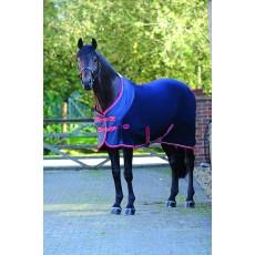 Weatherbeeta Fleece Cooler Standard Neck (Navy/Red/White)