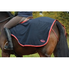 Weatherbeeta Fleece Exercise Sheet (Navy/Red/White)