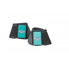 Weatherbeeta Impact Bell Boots (Black/Emerald)