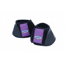 Weatherbeeta Impact Bell Boots (Black/PurplePenant)