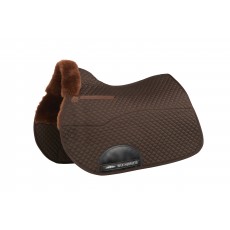 Weatherbeeta Merino High Wither All Purpose Saddle Pad (Chocolate)