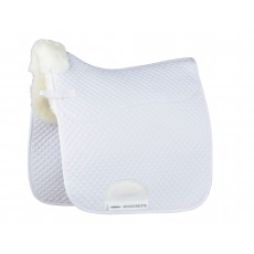 Weatherbeeta Merino High Wither Dressage Saddle Pad (White) Weatherbeeta Merino High Wither Dressage Saddle Pad (White)