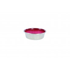 Weatherbeeta Non-Slip Stainless Steel Shade Pet Bowl (Magenta)