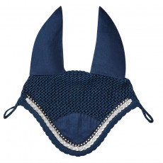 Weatherbeeta Prime Bling Ear Bonnet (Navy)