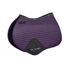 Weatherbeeta Prime Jump Shaped Saddle Pad (Purple Penant)