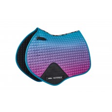 Weatherbeeta Prime Ombre Jump Shaped Saddle Pad (Midnight Aurora)