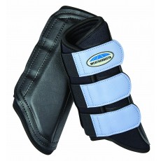 Weatherbeeta Single Lock Brushing Boots (Black/Denim)