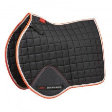 Weatherbeeta Therapy-Tec All Purpose Saddle Pad (Black/Silver/Red)