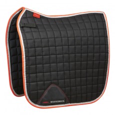 Weatherbeeta Therapy-Tec Dressage Saddle Pad (Black/Silver/Red)