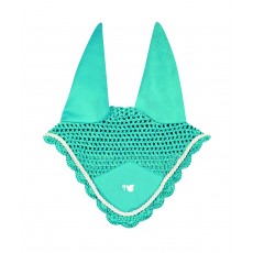 Saxon Dove Ear Bonnet (Teal/White)