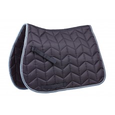 Saxon Element Quilted All Purpose Saddle Pad (Purple/Navy) Saxon Element Quilted All Purpose Saddle Pad (Purple/Navy)