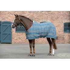 Saxon PP II - Stable Rug - Standard - Medium (Grey/Blue Plaid) Saxon PP II - Stable Rug - Standard - Medium (Grey/Blue Plaid)