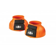 Saxon Ribbed Touch Tape Bell Boots (Orange)