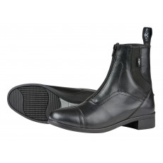 Saxon Syntovia Zip Paddock Boots (Black)