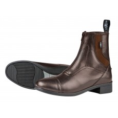 Saxon Syntovia Zip Paddock Boots (Brown)
