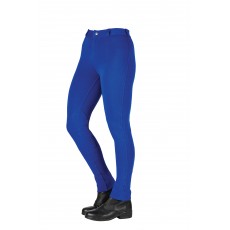 Saxon Women's Warm Up Cotton Jodhpurs II (Blue)