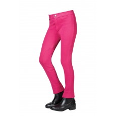 Saxon Warm Up Cotton Jodhpurs II (Fuchsia)