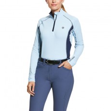 Ariat Women's Team Tri Factor Base Layer (Cashmere Blue)