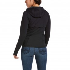 Ariat Women's Attain Full Zip Hoodie (Black)