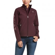 Ariat Women's New Team Softshell Jacket (Winetasting)