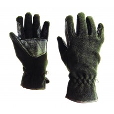 Dublin Adult's Polar Fleece Riding Gloves (Black)