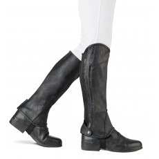 Dublin Adult's Stretch Fit Sparkle Half Chaps (Black) Dublin Adult's Stretch Fit Sparkle Half Chaps (Black)