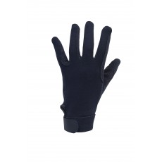 Dublin Adult's Track Riding Gloves (Navy)